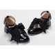 Iris Corolla Tulips Chunky Heel Shoes(Reservation/6 Colours/Full Payment Without Shipping)